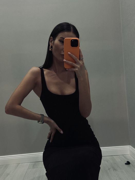 Платье Zara до щиколотки