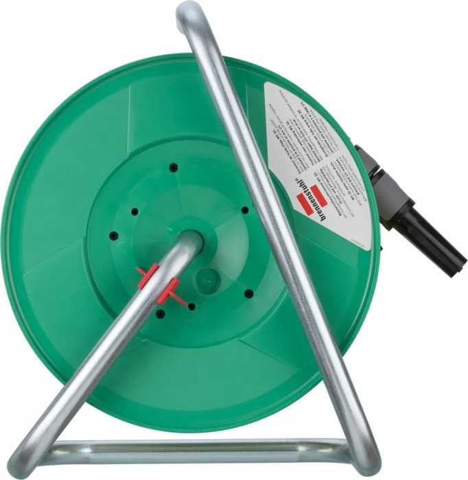 Furtun grădină Brennenstuhl 20m cu tambur, pistol stropire, 1/2", anti-răsucire