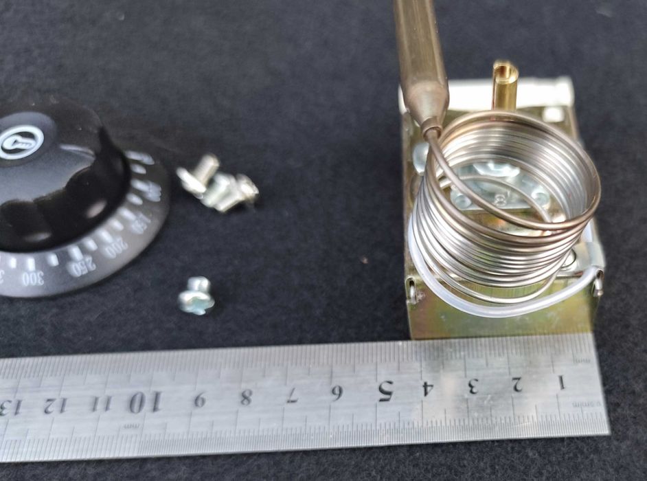 Термостат, терморегулатор 50-500 градуса, 33А, за фурна за пица