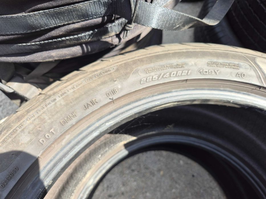 2 Anvelope de VARA - 285/40/21 109Y - GoodYear Eagle F1 Asym 2 SUV 4x4 - Stare BUNA - DOT 2018 !