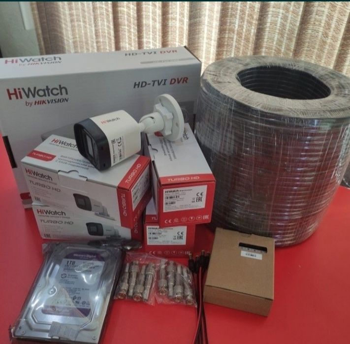 Установка камер видеонаблюдения Шымкент