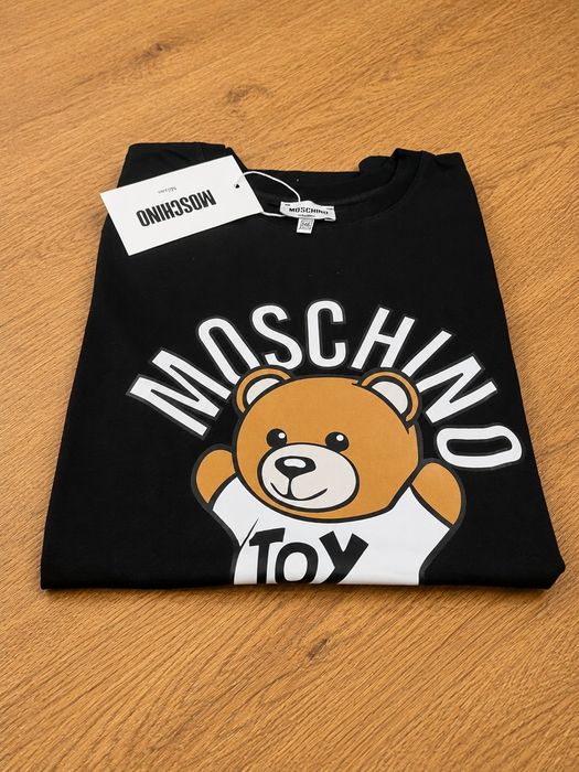 Детска блуза MOSCHINO- нова - черна и бяла