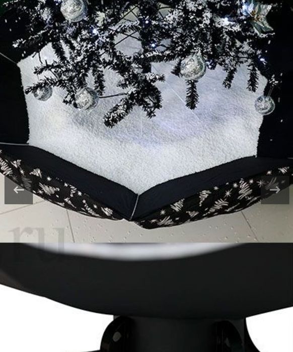 Ёлка с падающим снегом