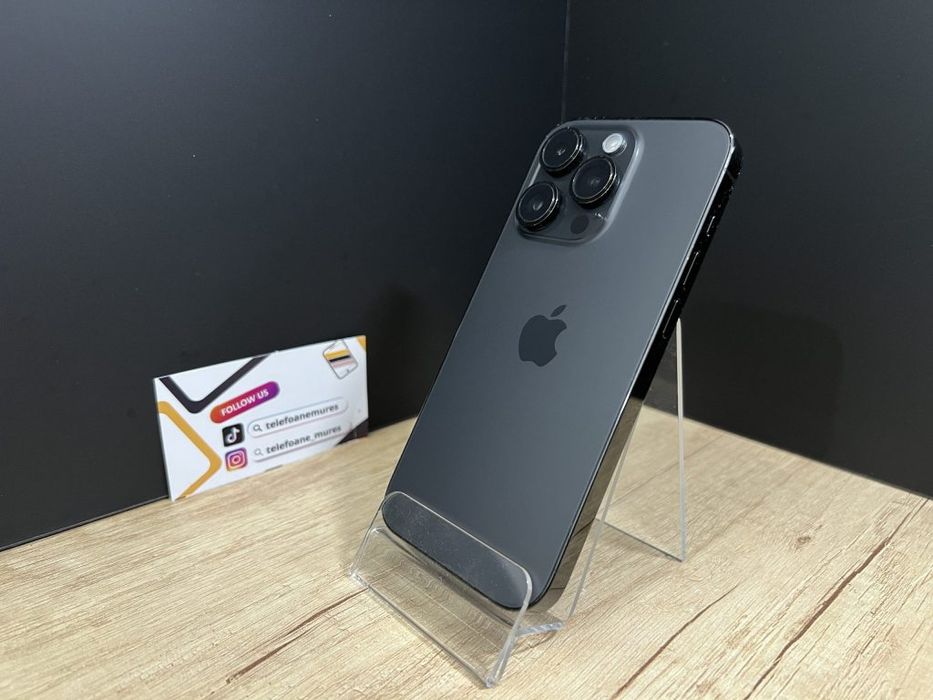 iPhone 14 Pro 256Gb Space Black E-SIM Second-Hand Bun 3 ani garanț