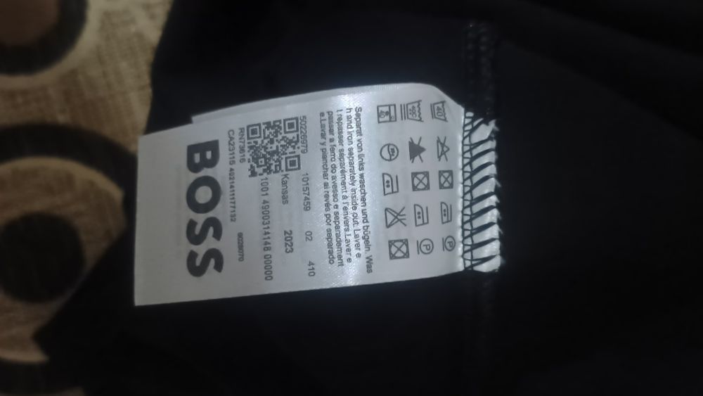 Tricou bărbați Boss negru