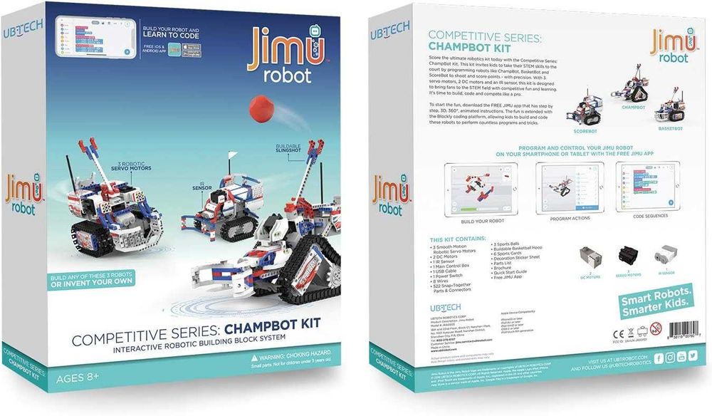 Робот-конструктор программируемый JIMU ChampBot
