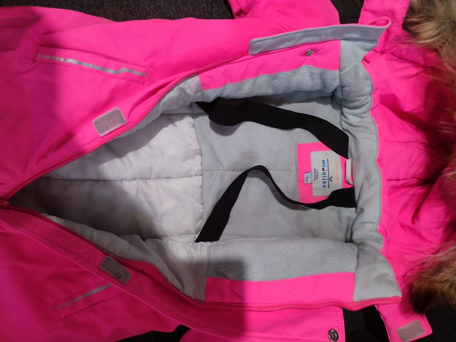 Комбенизон для девочки зимний