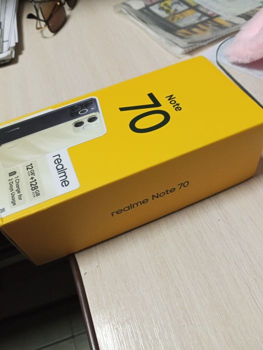 Realme note 70 новый продаю