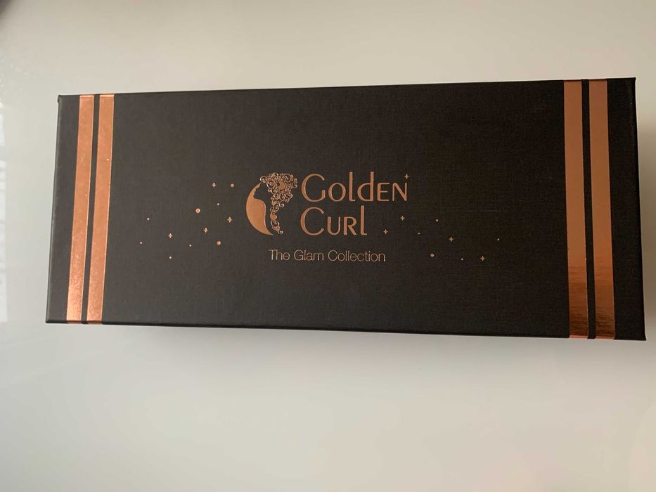 Преса за коса Golden Curl, розово злато, 230 градуса