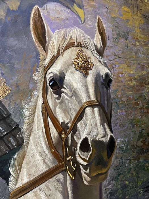 Amir Temur   /    Амир Темур,  картина, кортина