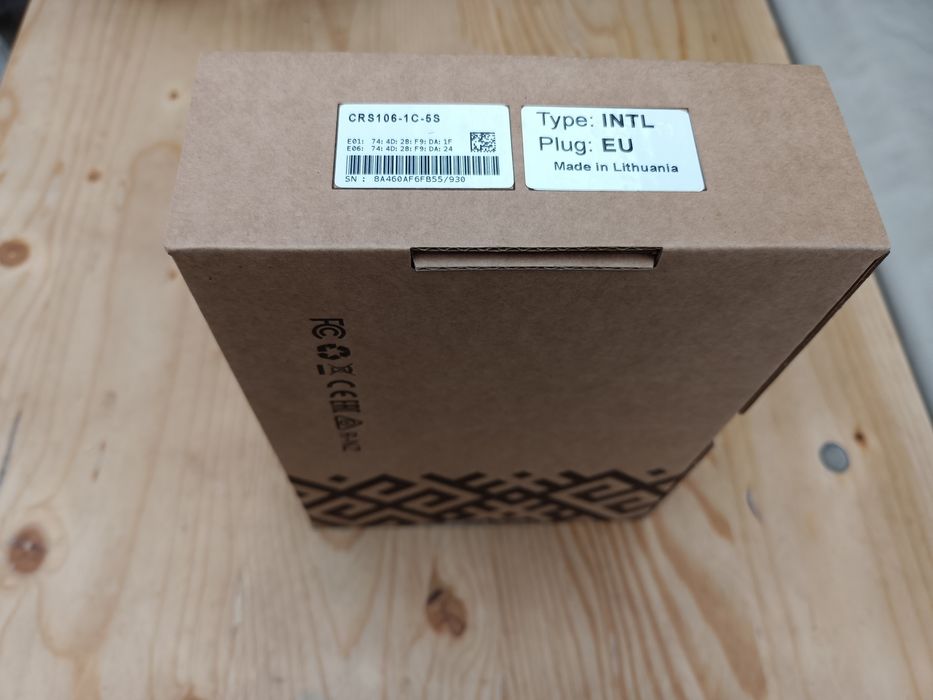 MIKROTIK Cloud Router full gigabit