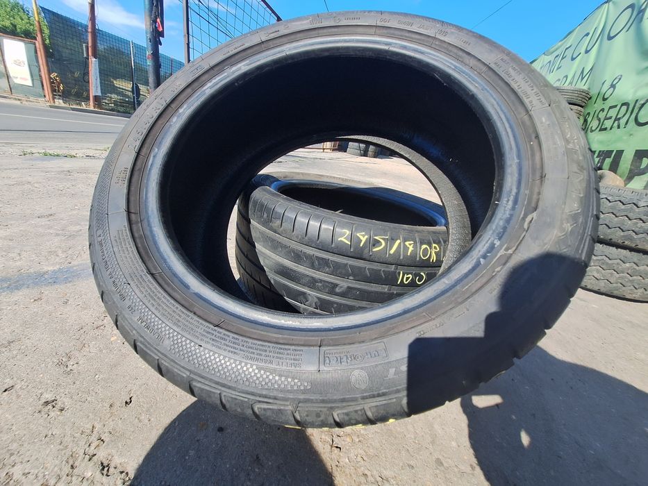 2 anvelope vara 245/40r17 Dunlop runflat 2019 Montaj Gratuit
