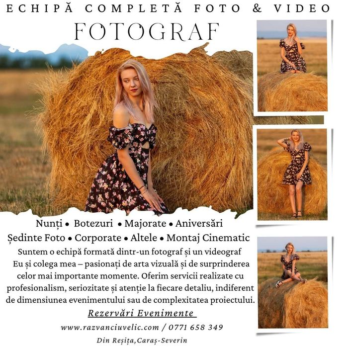 SERVICII Foto + Video