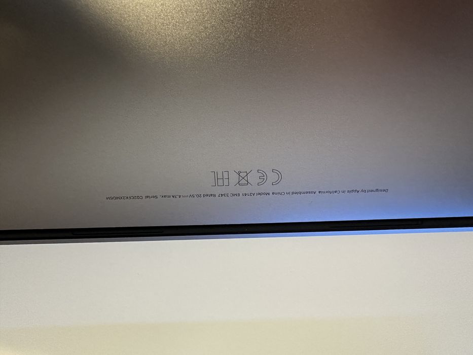 Laptop Apple Macbook Pro 16” 2019 intel i7 16gb 512gb