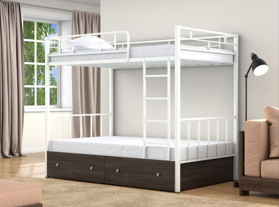 Двухъярусная кровать ТЕДДИ, в стиле hi-tech, ikki qavatli krovat