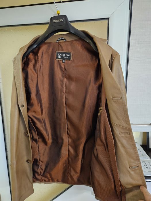 Сако от естествена кожа