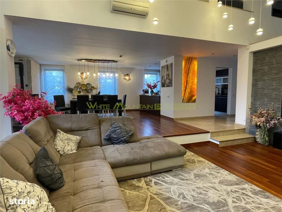 Corbeanca, central, vila pe colt, 9 camere, sauna
