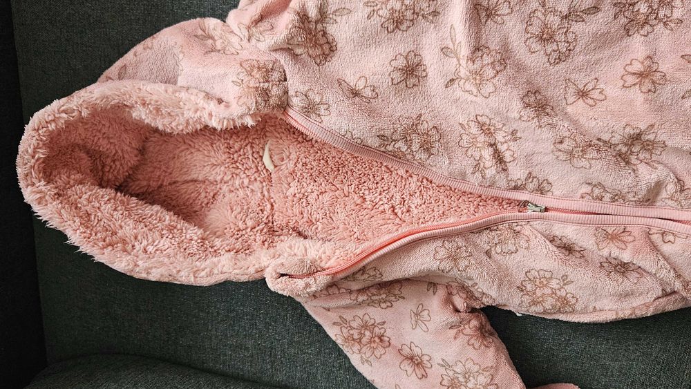 Топъл гащеризон размер 80