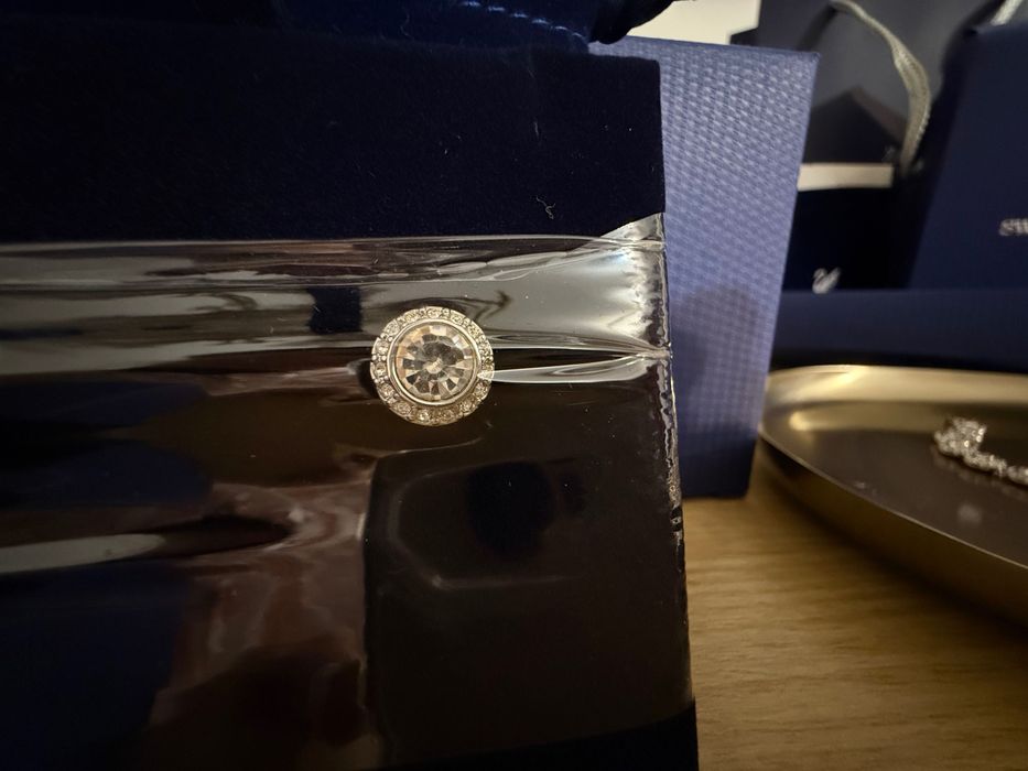 Set Swarovski Angelic Argintiu/ colier - brățară - cercei