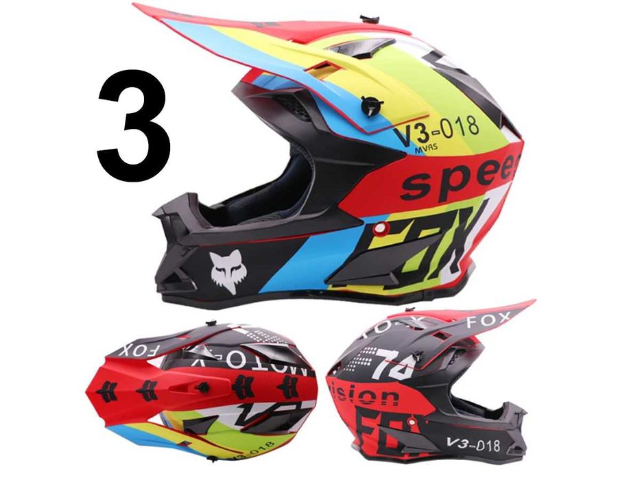 Каска мотокрос спускане колело мотор екстремно ATVOneal Fox Racing100%