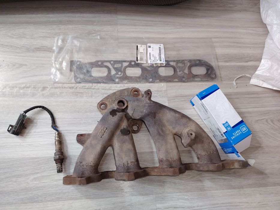 Выпускной коллектор le9 captiva 2.4