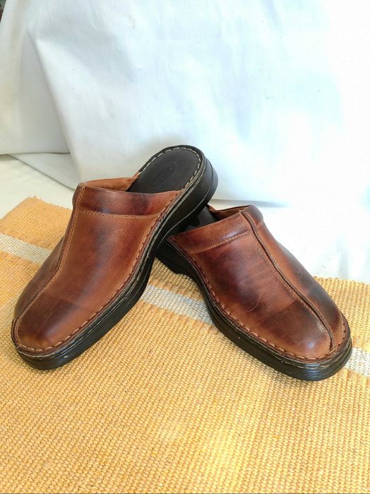 НОВИ Супер Качествени Български Обувки Естествена Кожа 41 н-р Унисекс