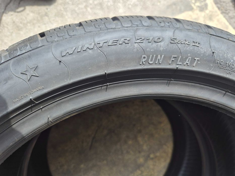 2 Anvelope M+S IARNA - 225/45/18 91H RFT XL - OEM BMW - PIRELLI W Sottozero S II - NOU - DOT 2015 !