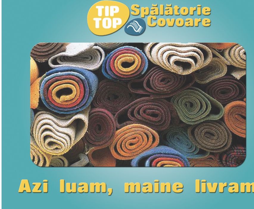 Servicii de spalat covoare in 24 ore Tip Top