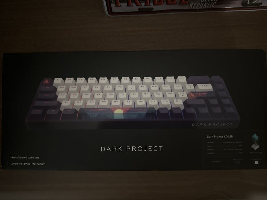 Клавиатура Dark project kd68b