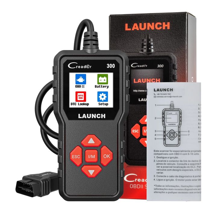 Tester Diagnoza Auto LAUNCH Creader OBD2 Scanare si Stergere Coduri