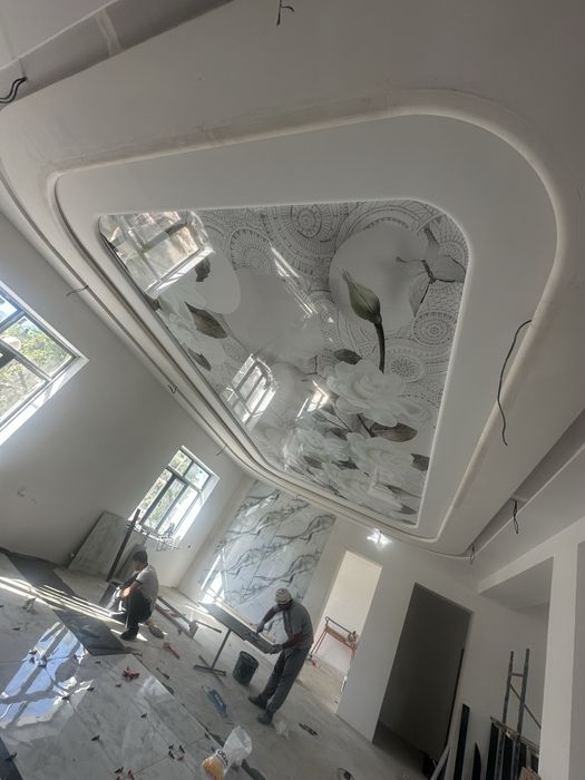 Натяжные потолки