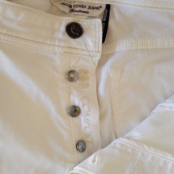 Blugi barbati originali Jacob Cohen model 688 comfort albi M 86cm noi