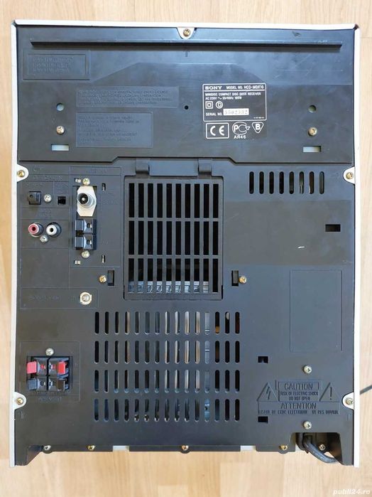Amplificator-combina SONY MDX10-pentru cunoscatori