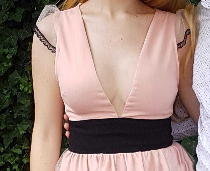 Rochie eleganta de calitate, M/L Botez, Nunta, Eveniment transp gratis