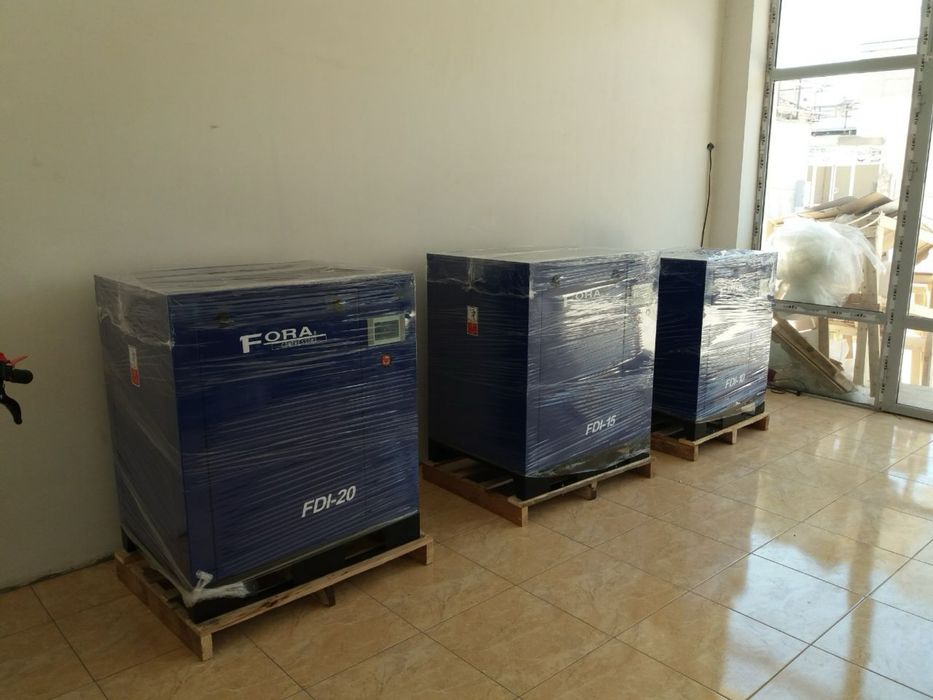 Винтовой компрессор FORA FDI-10 7.5kw invertor