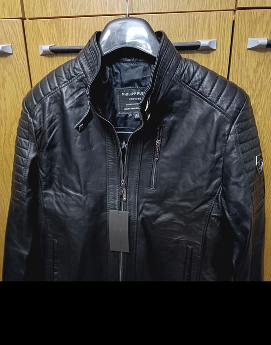 PHILIPP PLEIN-Мъжко Кожено Яке.