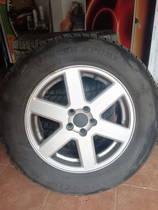 Jante Volvo 5/108 + cauciucuri noi M+S 235/65/17 H