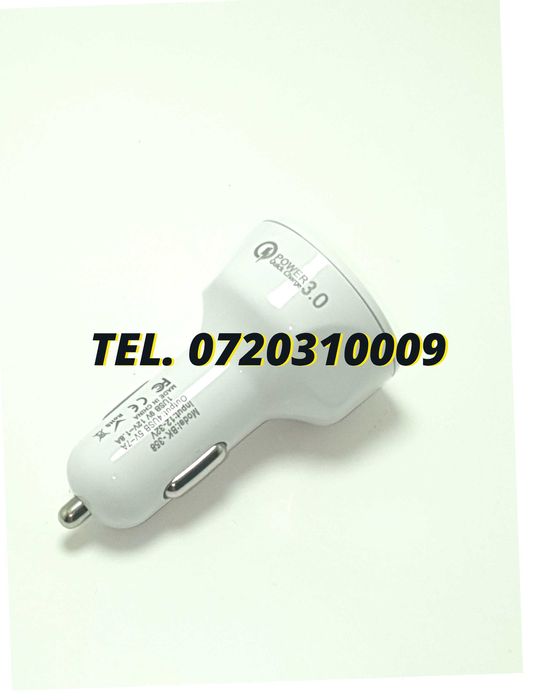 Superfastcharge Incarcator Auto Cu Patru Porturi Usb Partycharge