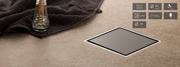 Сифон за вграждане на плочка - 10х10см