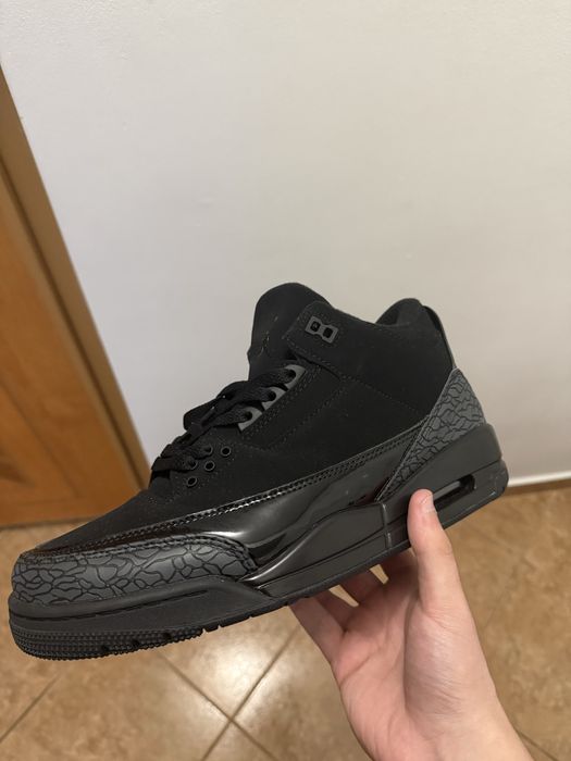 Jordan 3 Black Cat  44