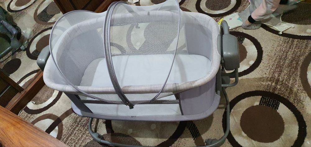 Детская кроватка-люлька Mastela. +Маленькая люлька в подарок