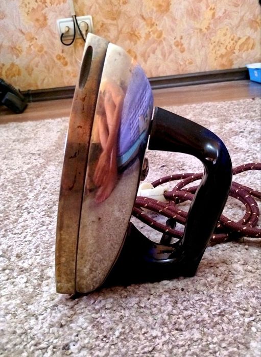 Утюг раритетный рабочий