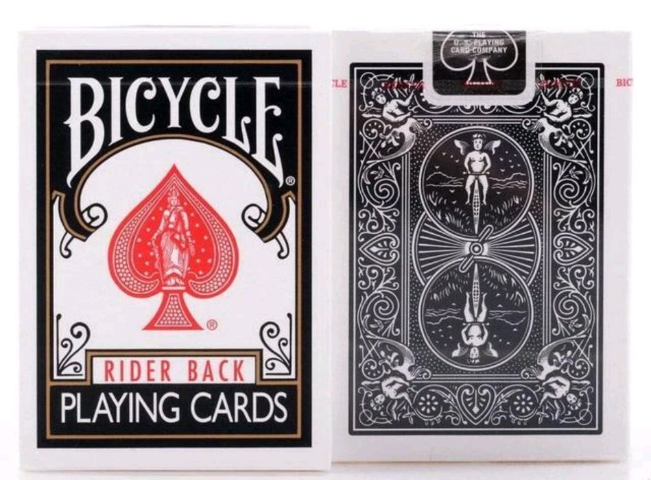 Kарты bicycle rider back black