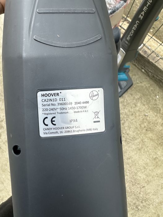 Mop electric hoover 2in1