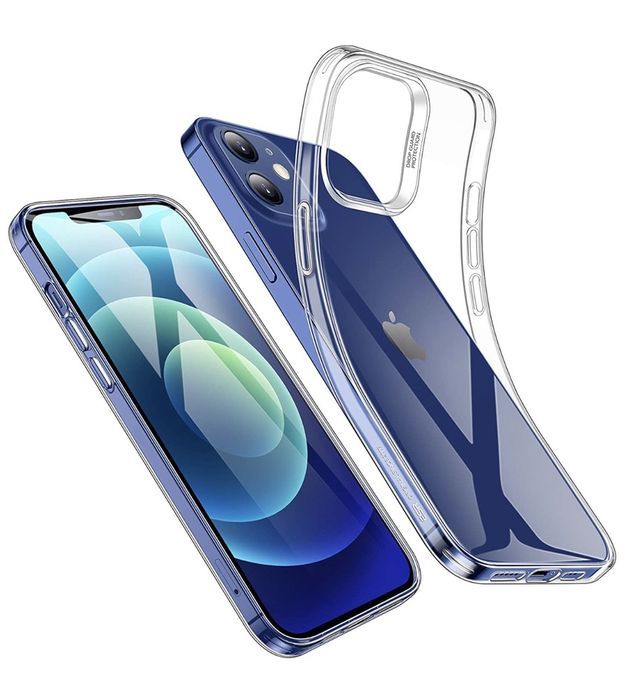 Husa silicon transparenta pt. iPhone 12 , 12 Pro , 12 Mini, 12 Pro Max