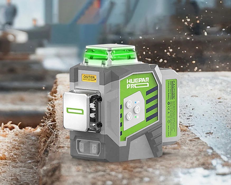 Професионален Лазерен нивелир Huepar ZK03CG