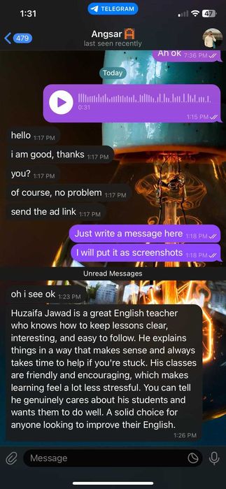 Английский язык с носителем!