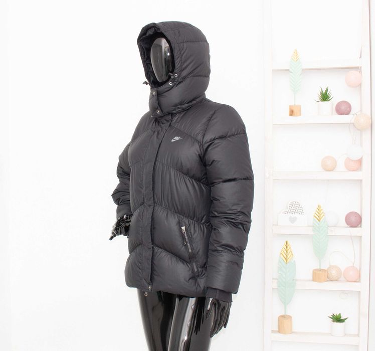 Nike Оригинално Дамско Пухено Яке черно 550 пълнеж пух зимно M