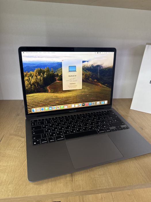 MacBook Air M1 8/256gb 94% Рассрочка 0-0-24/ BaiTime