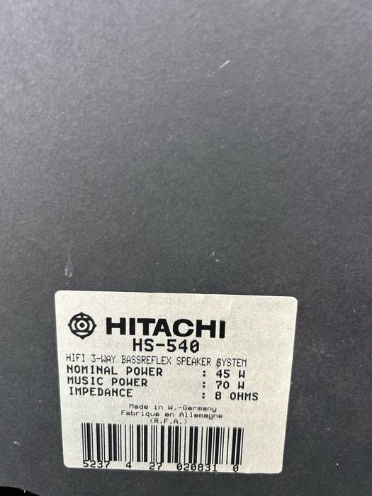 Boxe  hitachi   .